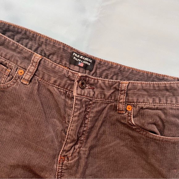 Grey corduroy jeans. - Picture 2 of 2